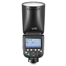 고독스 카메라 상단 장착형 휴대용 충전식 플래시, 1개, V1Pro N