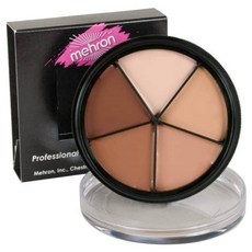 Mehron 遮刺青五色環膏#遮刺青 #酒精顏料遮瑕 #刺青遮瑕, 1個, 傷妝五色環