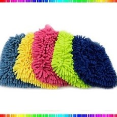 2보급창고 극세사 세차 미트 차량용 장갑 세차용품