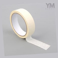 YM 마스킹 종이 테이프 25mmx20m 떼어쓰는마스킹테이프