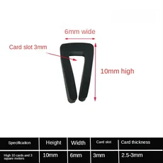 1/2/3/5/10M 검정색 고무 가장자리 스트립 U 섹션 안티 오일 씰 실드 인클로저 내부 너비 0.5-10mm 높이, 04 2 Meter, 02 6 x 10mm