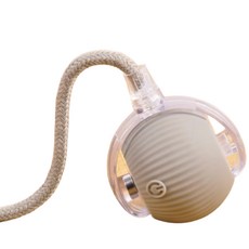 제이셀르 자동으로 움직이는 반려동물 장난감 강아지 자동 공놀이 장난감, 그레이, 1개