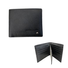 Roberta 諾貝達 真皮鉚釘車線男用短夾 - 專櫃品牌皮夾