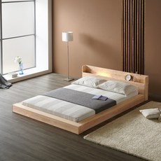 편백나무 원목 포레스트 오픈형 저상침대 PVC 받침대포함 S.SS.D.Q. 매트리스포함, 포레탑양면-오픈형 PVC받침대