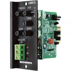 Bogen LMM1S 마이크라인 입력 모듈, Bogen LMM1S 마이크/라인 입력 모듈