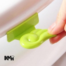 변기 커버 손잡이 변기뚜껑 위생적인 심플, 상세참조