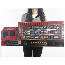 兒童合金跑車模型 貨櫃合金車模, 預設, 1個