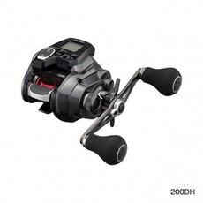 SHIMANO 21 FORCE MASTER 201 FM200 電動捲線器 電捲 小搞搞 船釣 鐵板, 1個, 200DH 右手雙把