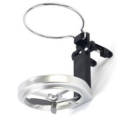 차량 통풍구 원형 거치대 은색 자동차 홀더 걸이 포켓 캔홀더 자동차 포켓 수납 용홀더 차량 걸이 dew+632VT