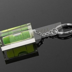 유빈 초미니 수평계 수평기 휴대용 고리형 경사측정 레벨기 수평대 타일