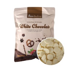 칼리바우트 코팅용 화이트초콜릿 1kg/화이트컴파운드, 1kg, 1개