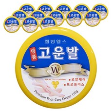 웰빙헬스팜 명품 고운발 크림, 1개입, 14개, 110g