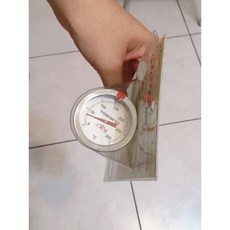 三箭牌 掛勾式油炸溫度計 300 加長型, 1個