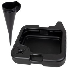 Scepter AMKIT01 15.5쿼트 오일 배수 팬 푸어 스파우트 및 45.7cm(18인치) 기계식 깔때기 키트 엔진 오일 동결 방지 변속기 유체 등을 포함한 자동차, 15.5