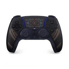PS5控制器 狼與熊圖案客製化藍色外觀設計 遊戲手柄, 最終幻想【全新副廠平替款]