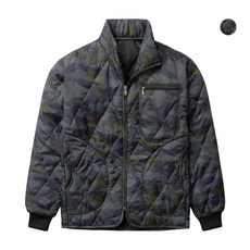 모니즈 M~3XL 밀리터리 하이넥 깔깔이 점퍼 퀼팅 자켓 빅사이즈 방한복 군용 내피 겨울 방한 작업복 솜 경량 KKA714