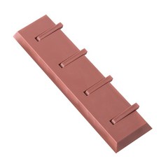 크리 에이 티브 Foldable 벽 문 뒤 후크 펀치없는 자기 접착 주방 선반 식기 수건 홀더 홈 욕실 주최자, 빨간색, 하나, 1개