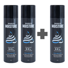 도루코 프로 모이스쳐 쉐이빙 젤 2+/면도크림/쉐이빙젤 gil 2+1행사 중, 1세트, 210ml