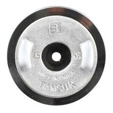 반석스포츠 크롬도금바벨 도금원판 7.5kg 1개