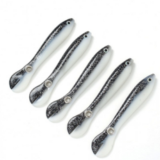 루체트리 루어 미꾸라지 리얼 5p세트 화이트애쉬 낚시미끼