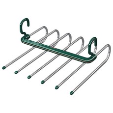 不鏽鋼多層折疊褲架, 綠金, 1個