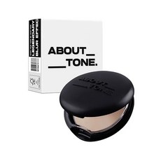 ABOUT TONE Blur Powder Pact 柔焦蜜粉餅 黑色遮瑕款, 1個