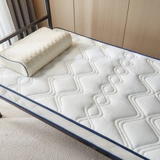 사이즈 매트리스 1인 60x120cm 접이식토퍼, 항균 라텍스 (드림 화이트 6 cm)