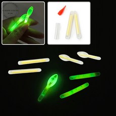 낚시용품 야간 줄보기 케미 형광튜브 원투 민물낚시 수중 등 찌 표시 꿰미, 전구형 4.5, 2개