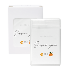 썸유 포켓 섬유 향수 감귤, 20ml, 1개