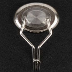 초강력 자석걸이 후크고리 1P 네오디움 냉장고 현관문 다용도행거, 사이즈, 대(36mm), 1개