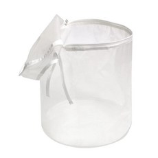새로운 220 마이크론 재사용 가능한 필터 지퍼 가방 메쉬 나일론 식물 용 맥주 양조, 2 Gallon