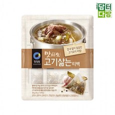 X 30g 맛선생 청정원 3개 고기삶는 티백, 1g, 1개