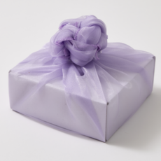 미담 크리스탈 보자기 선물 포장용 145x145cm, 10개, 연보라