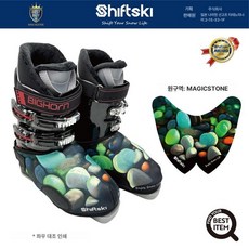 스키부츠 커버 방한 스키부츠덮개 보호 스포츠 S3035 신발 쉬프트스키, 1개, magic stone