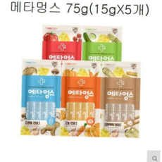 강아지스틱 강아지츄르 짜먹는 간식 스틱 메타멍스75g(15gX5개) MIWB16CF7