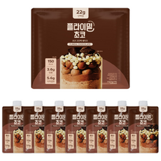 플라이밀 단백질 쉐이크 파우치 초코 7p, 45g, 7개