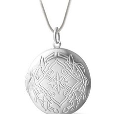 Z93 엔티크 사진 액자 라운드 펜던트 화이트 펜던트 패션펜던트 예쁜