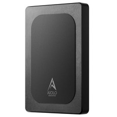 AIOLO INN 1TB MAC 울트라 USB ONE 360용 휴대용 드라이브 슬림 노트북 호환 PC 외장 하드 HDD, 1.5TB, 검은색