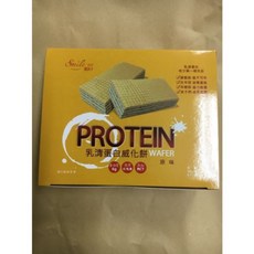 Smile99 乳清蛋白威化餅 原味 奶素 6入/盒, 1個, 原味 6入/盒一盒
