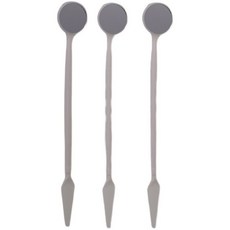 100pcs 일회용 거울 골드 충전기 패키지 일회용 구강용 거울 100개입