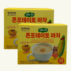 노브랜드 가벼운한끼 콘포테이토 마차, 20개입, 2개