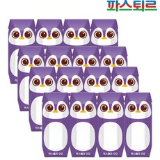 파스퇴르 꼬미루미 믹스베리 멸균우유, 125ml, 16개