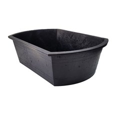 사각다라 사각화분 고무다라 고무대야, 검정