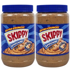 스키피 수퍼 청크 피넛 버터, 1.36kg, 2개