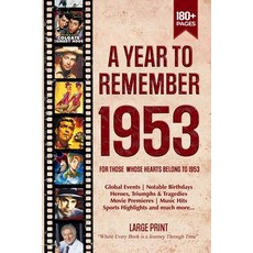 (英文圖書)A Year To Remember 1953 History Book: A Nostalgic Tribute for the Radio Babies w... 平裝版, Independently Published, 英文