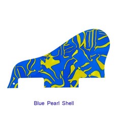 기타 픽가드 스크래치 플레이트 멀티 컬러, 1개