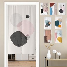 키밍 주방 베란다 공간분리 패브릭 커튼 가림막 fra+440Cq