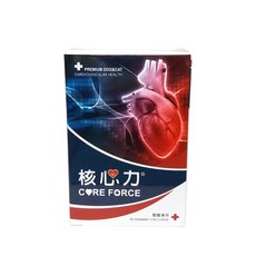 核心力 CORE FORCE 60顆 犬貓寵物心血管營養品 獸醫專用, 2個, 心臟, 30