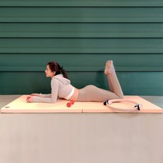 홈베스트 트레이닝 매트 70x180x4cm, 러블리_피치