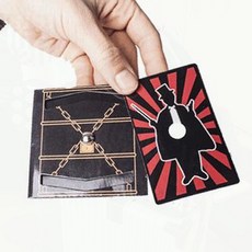 탈출 카드 매직 트릭 근거리 마술 카드 변화 공연 도구, 1개